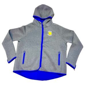 Touch Alyssa Milano NBA Golden State Warriors Drop Kick Jacket Large New